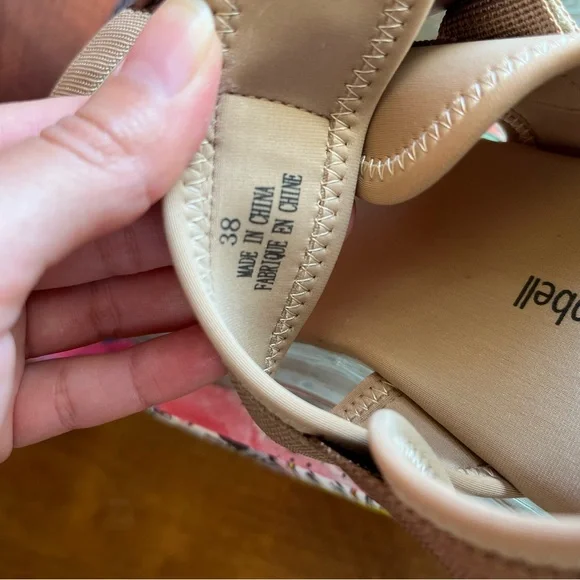 Jeffrey Campbell Women’s Elizondo Nylon Straps Platform Sandals Nude 38 - Picture 14 of 16